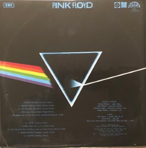 Pink Floyd  The Dark Side Of The Moon, Ceskoslovensko 1978